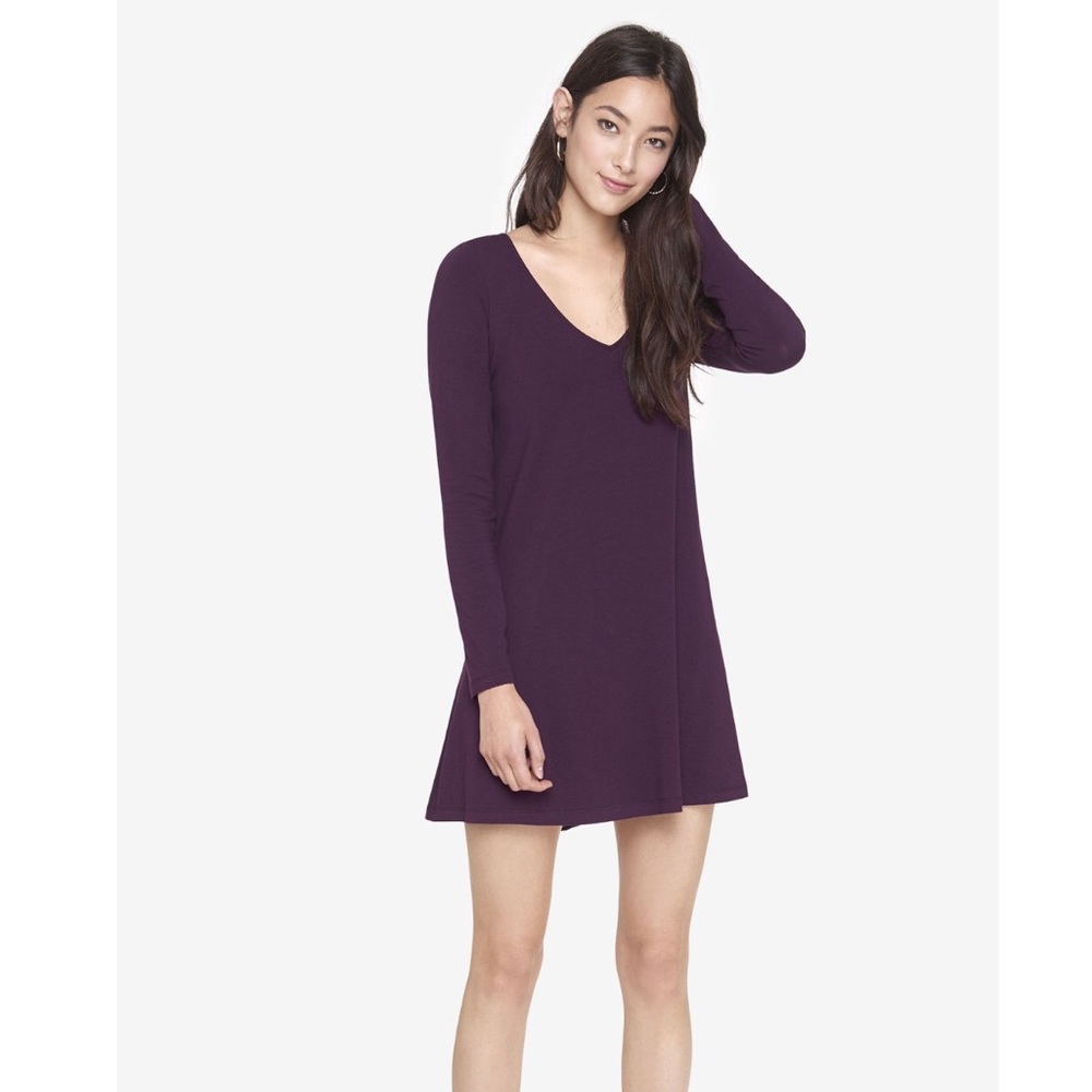 Casual Purple Dress